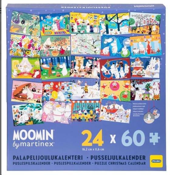Mumin Adventspusselkalender