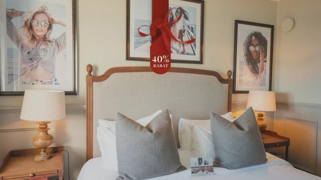 40 % rabatt på rum och frukost