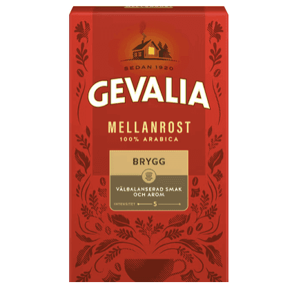 Gevalia Mellanrost Bryggkaffe, 450g