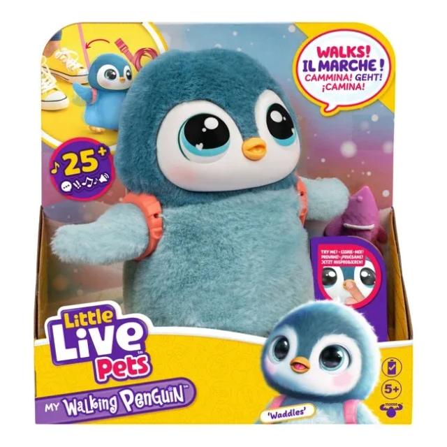Moose Little Live Pets My Walking Penguin Waddles