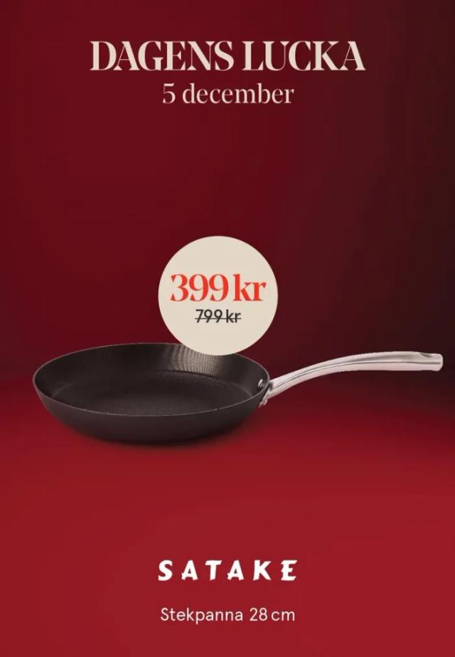 Lucka 5: Satake Svart stekpanna 28 cm