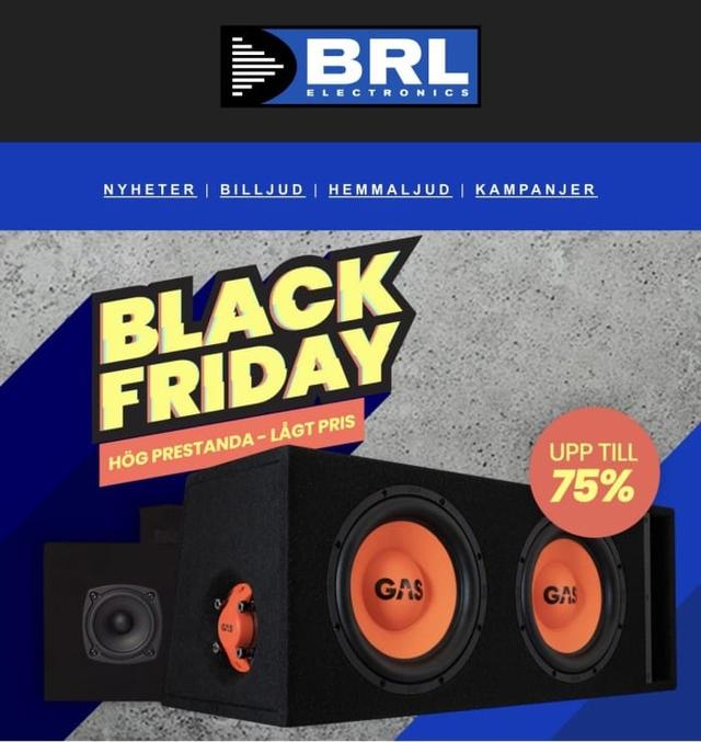 BRL Black Friday-priser lever kvar!