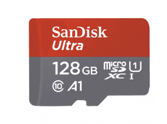 Ultra Microsdxc Class 10 Uhs-i U1 A1 140Mb/s 128Gb