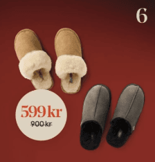 Lucka 6: 33 % på Shepherd-tofflor hos Åhléns