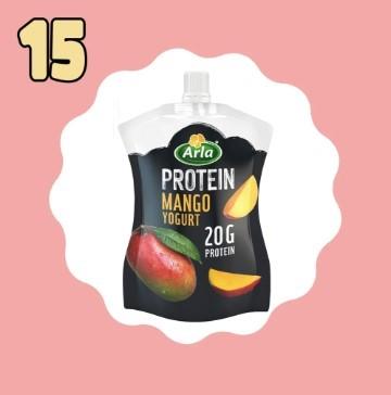 Lucka 15 - 50% cashback på Arla Protein Pouches