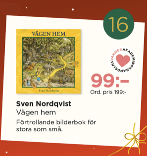 Lucka 16: Vägen Hem av Sven Nordqvist hos Akademibokhandeln