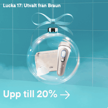 Lucka 17: Upp till 20 % på Braun-produkter hos Apohem