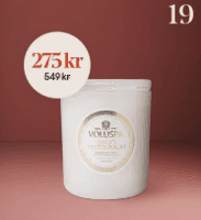 Lucka 19: 33 % på Voluspa doftljus hos Åhléns