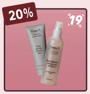 Lucka 19: 20 % på produkter från Emma S. hos MEDS