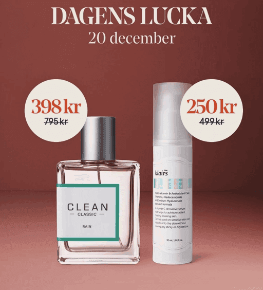 Lucka 20: Rabatt på utvalda produkter hos Åhléns