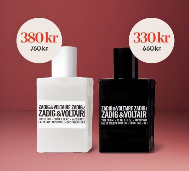 Lucka 22 - 50% på Zadig & Voltaire parfymer