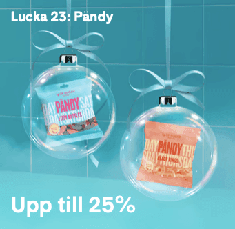 Lucka 23: Upp till 25 % rabatt på Pändy hos Apohem