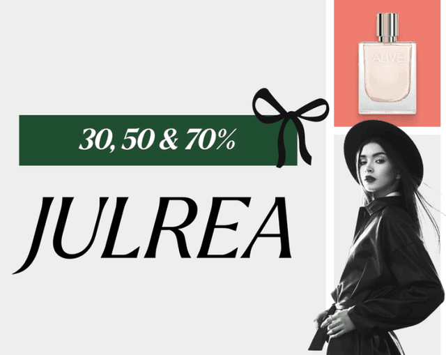 Julrea: Upp till 70 % rabatt hos Parfym.se