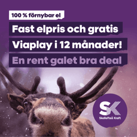 Gratis Viaplay i 12 månader när du tecknar elavtal i 12 mån
