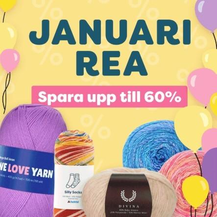 Januarirea hos Hobbii - upp till 60% rabatt