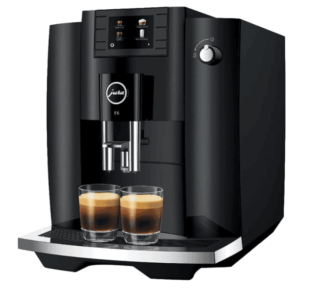 JURA E6 espressomaskin, svart