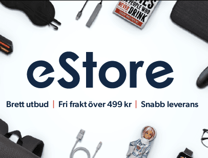 Få 5 % rabatt på hela sortimentet hos eStore