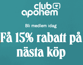 Få rabattkod på 15 % när du blir medlem i Club Apohem