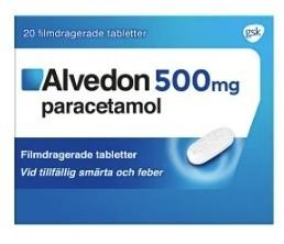 Alvedon 500mg 20 st tabletter