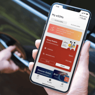 Få 10 % rabatt på eSIM-kort hos Airalo