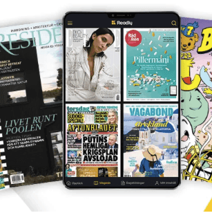 Få gratis läsning hos Readly och 10 000 bonuspoäng hos Coop