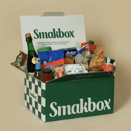 Sista chansen: 50 % rabatt på första boxen hos Smakbox