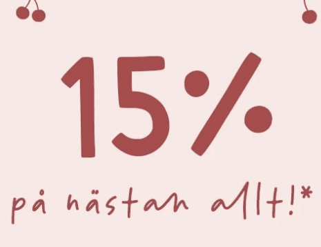 Få 15 % rabatt på nästan allt hos Babyland