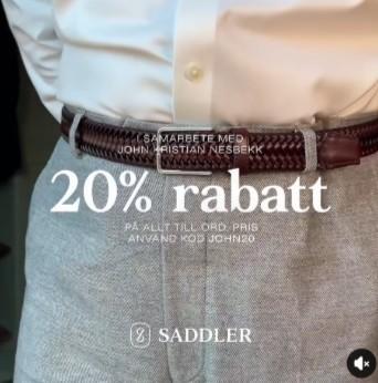 Saggler - 20% på ordinarie priser