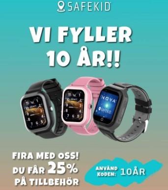 SAFEKID - 25% rabatt på tillbehör