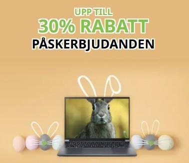 Påskrea hos Acer - upp till 30% rabatt