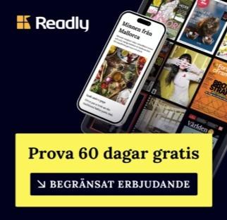 Prova Readly gratis i 60 dagar