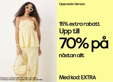 ASOS Upp till 70% rabatt + 10% extra i appen