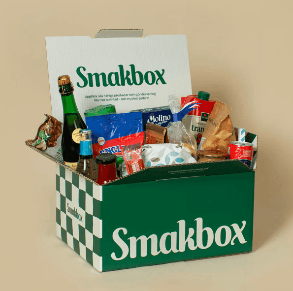 Smakbox 50% rabatt på första boxen