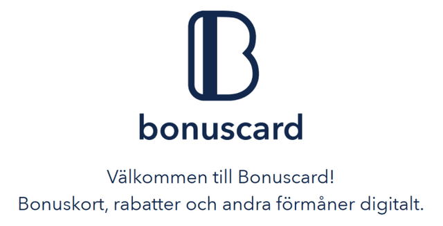 Bonuskort, rabatter och andra förmåner digitalt