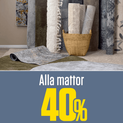 ÖoB - Mattor 40%