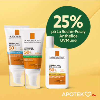 Apotek Hjärtat - 25% på La Roche-Posay Uvmune