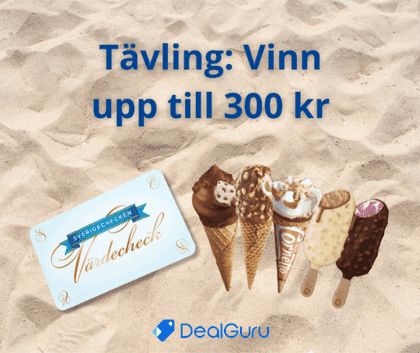 Tävling: Samla poäng och vinn upp till 300 kr!