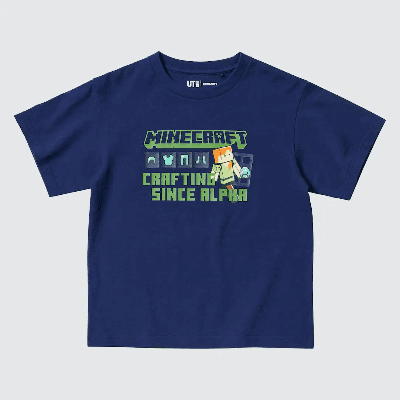 KIDS MINECRAFT UT GRAPHIC T-SHIRT