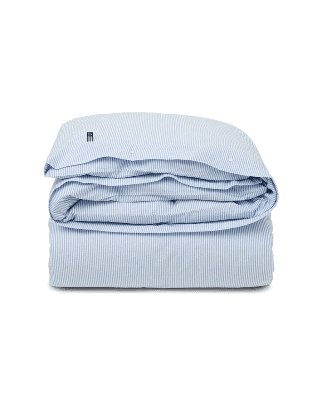 Lexington Striped Cotton Seersucker Påslakan