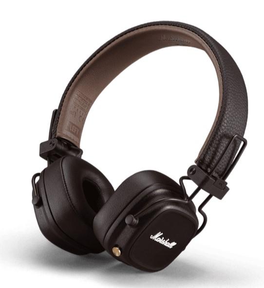 MARSHALL Major IV Trådlösa On-Ear Hörlurar - Brun