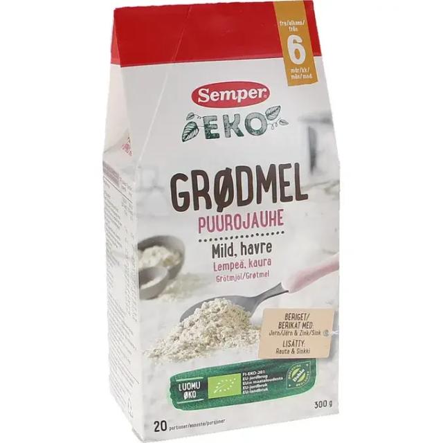 Grötmjöl Mild Havre Eko