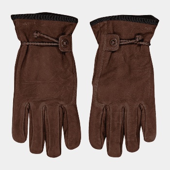 Reidar nubuck, handskar herr, Brun