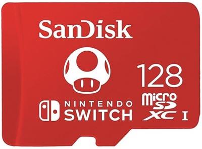 SanDisk microSDXC UHS-I kort till Nintendo Switch 128GB