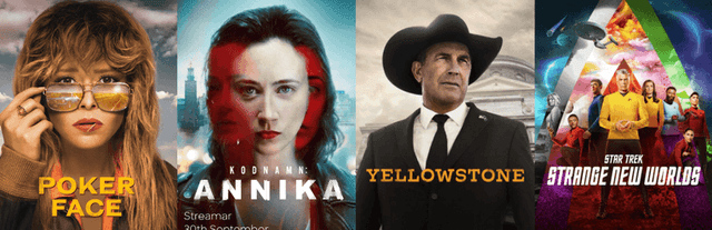 3 månader av premium streaming-innehåll för 159 kr! - Skyshowtime
