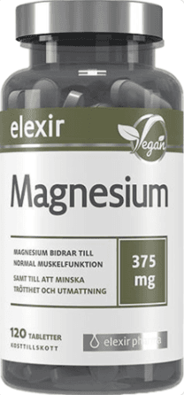 Elexir Magnesium 375mg 120 tabletter - Apohem