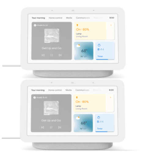 Spara 45% på Google Nest Hub 2nd Generation 2-pack