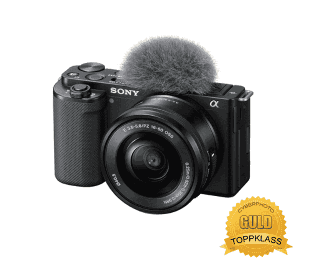 Sony ZV-E10 kamerahus + PZ 16-50/3,5-5,6 OSS, vlogg-systemkamera - CyberPhoto