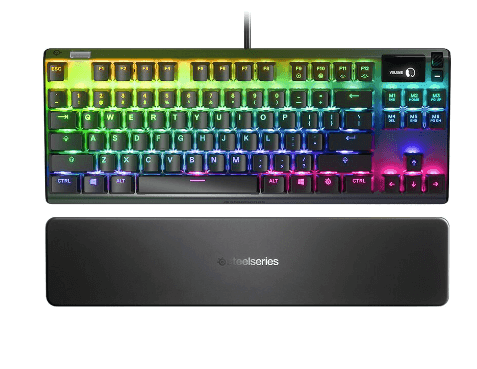 Bra pris på Gamingtangentbordet SteelSeries Apex 7 TKL Red