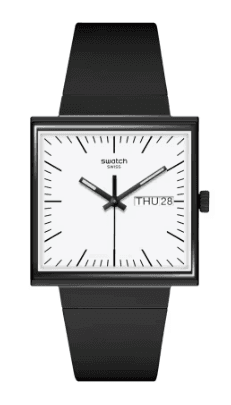 Snygg klocka från Swatch - WHAT IF...BLACK?