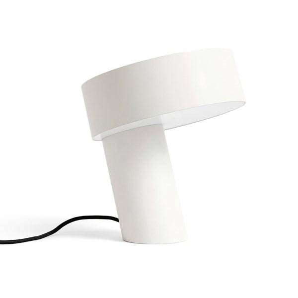 Slant Table Lamp - Vit bordslampa från Hay